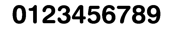 Arial Rounded Bold Font OTHER CHARS