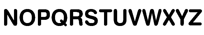 Arial Rounded Bold Font UPPERCASE