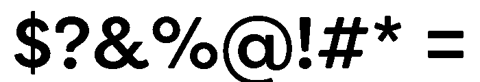 Arial Rounded Medium Font OTHER CHARS