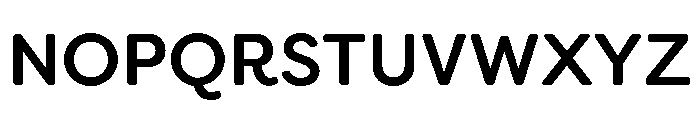Arial Rounded Medium Font UPPERCASE