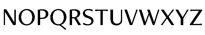 Arnika Variable Medium Font UPPERCASE