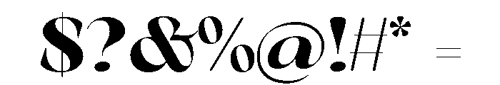 Arsenica Display Bold Font OTHER CHARS