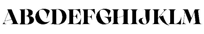 Arsenica Display Bold Font UPPERCASE