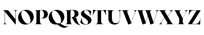 Arsenica Display Bold Font UPPERCASE