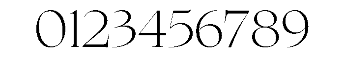 Arsenica Display Light Font OTHER CHARS