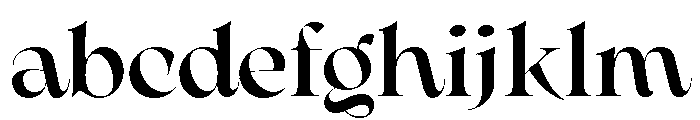 Arsenica Display Medium FONT