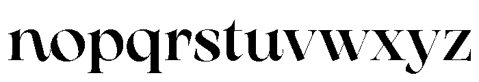 Arsenica Display Medium Font LOWERCASE