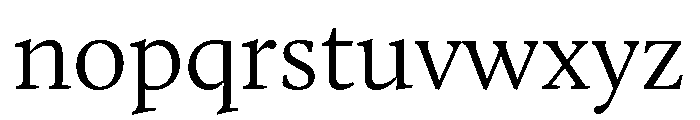 Arsenica Variable Light Font LOWERCASE