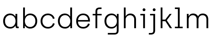 Archia Regular Font LOWERCASE