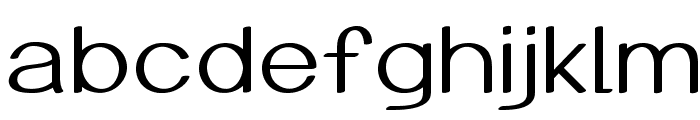 Arcon-ExpandedBold Font LOWERCASE