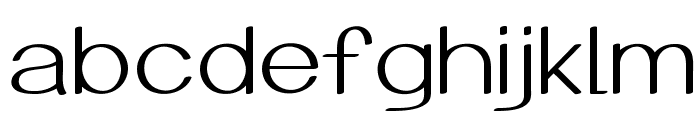 Arcon-ExpandedRegular Font LOWERCASE