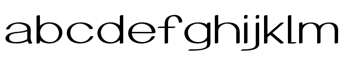 Arcon-ExtraexpandedRegular Font LOWERCASE