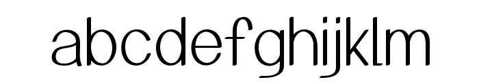Arcon Font LOWERCASE