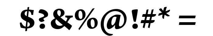 ArnoPro-BoldCaption Font OTHER CHARS