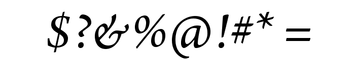 ArnoPro-Italic Font OTHER CHARS