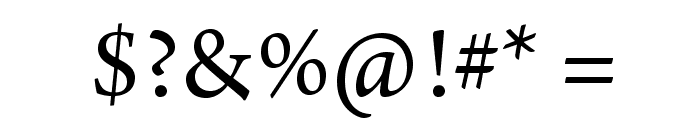 ArnoPro-Regular Font OTHER CHARS
