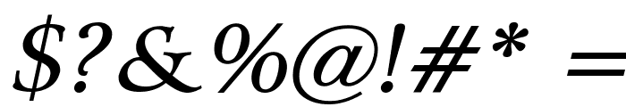 Array BoldItalic Font OTHER CHARS
