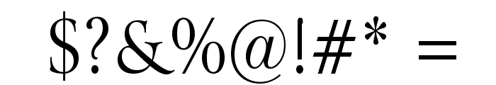 Array Thin Normal Font OTHER CHARS