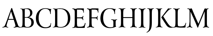 Array Thin Normal Font UPPERCASE