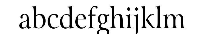Array Thin Normal Font LOWERCASE
