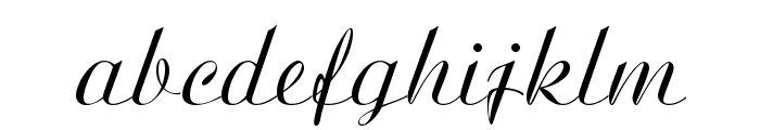 Artistic-Regular Font LOWERCASE