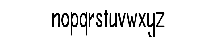 Arturo-CondensedBold Font LOWERCASE