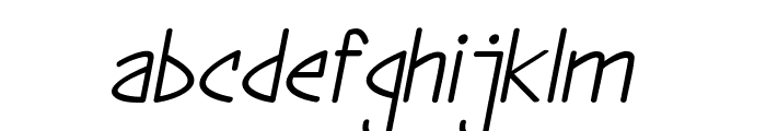 Arturo-Italic Font LOWERCASE