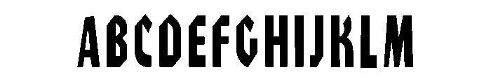 AREXA Font UPPERCASE