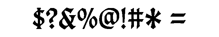 ARIZTH Font OTHER CHARS