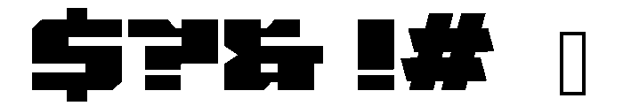 ARKEN Font OTHER CHARS