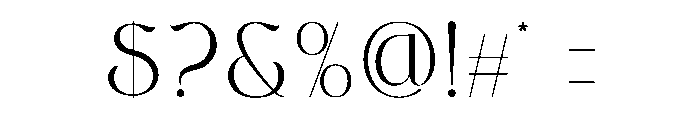 AROMS Font OTHER CHARS
