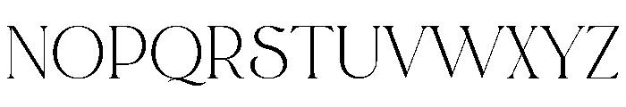 AROMS Font UPPERCASE