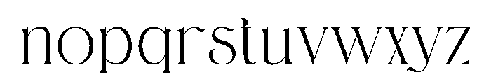 AROMS Font LOWERCASE