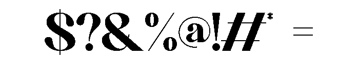 AROVA Regular Font OTHER CHARS