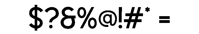 ARQINO-Regular Font OTHER CHARS
