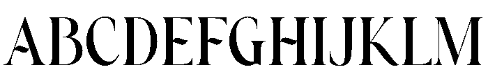 ARRESS Font UPPERCASE