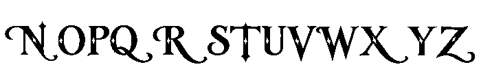 ARVESSA Font UPPERCASE