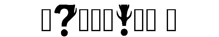 Arabi Regular Font OTHER CHARS