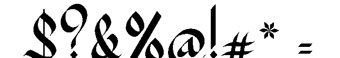 Arabian Mandala Font OTHER CHARS