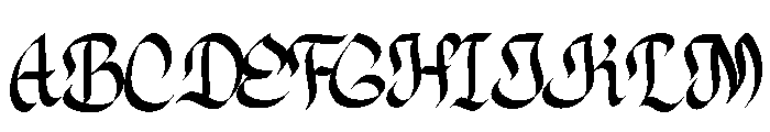 Arabian Mandala Font UPPERCASE