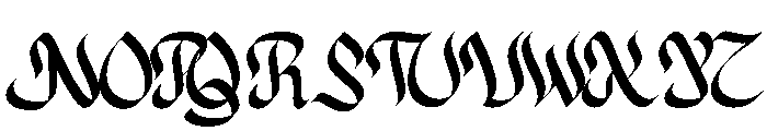 Arabian Mandala Font UPPERCASE
