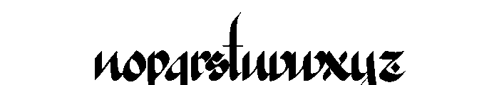 Arabian Mandala Font LOWERCASE