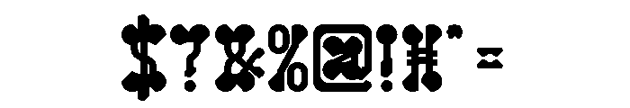 Arabian Night Bold Font OTHER CHARS