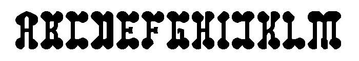 Arabian Night Bold Font UPPERCASE