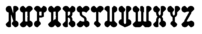 Arabian Night Bold Font UPPERCASE