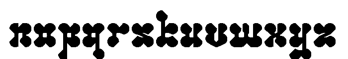 Arabian Night Bold Font LOWERCASE
