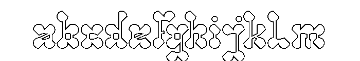 Arabian Night-Hollow FONT