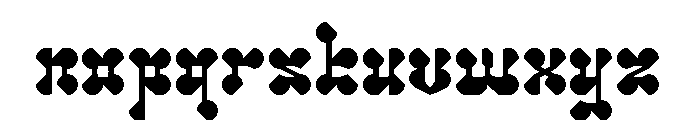 Arabian Night Font LOWERCASE