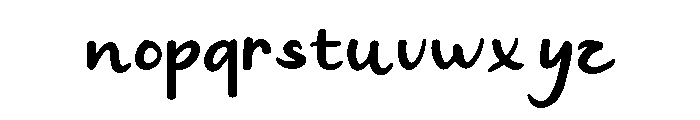 Arabica Menu Regular Font LOWERCASE