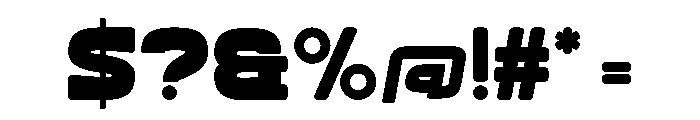 Arabica Regular Font OTHER CHARS